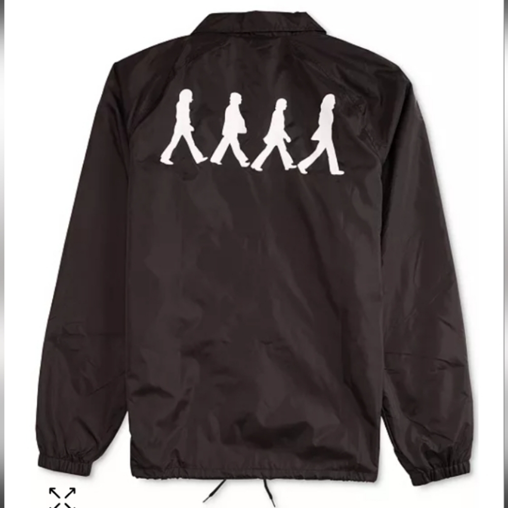 The Beatles Coach Windbreaker Jacket Medium - Picture 2 of 8